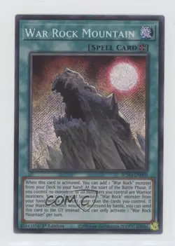 War Rock Mountain (SE) 1st Ed. YuGiOh Blazing Vortex #BLVO-EN000 - Image 1