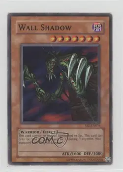 Wall Shadow English Worldwide YuGiOh Spell Ruler #SRL-EN056 2002 READ - Image 1