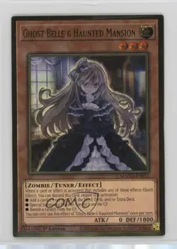 Ghost Belle & Haunted Mansion 1st Ed. YuGiOh Gold Series: Maximum #MAGO-EN012 - Image 1