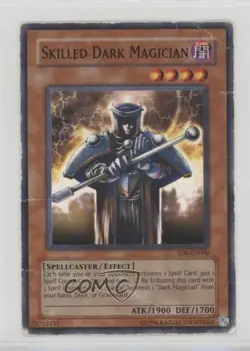 Skilled Dark Magician Unlimited YuGiOh Spellcaster's Judgment #SD6-EN006 READ - Image 1