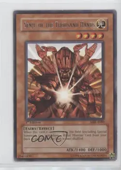 Senju of the Thousand Hands (R) 1st Ed. YuGiOh Magic uler Booster #MRL-080 2002 - Image 1