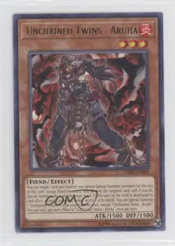 Unchained Twins - Aruha (R) Unlimited YuGiOh Chaos Impact #CHIM-EN008 - Image 1