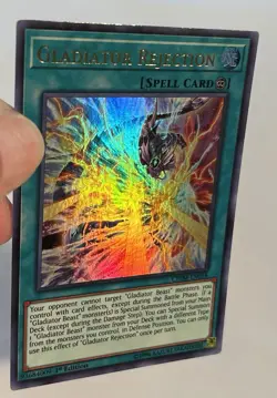 Yugioh Gladiator Rejection CHIM-EN058 1st Edition Ultra Rare Holo - VLP - Image 2