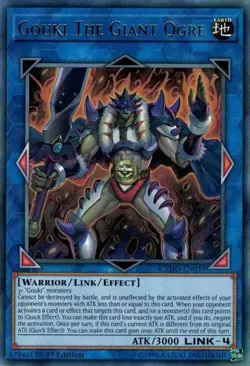 SP18-EN034 GOUKI THE GIANT OGRE STARFOIL RARE 1ST EDITION NEAR MINT YuGiOh TCG - Image 1