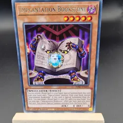 Impcantation Bookstone - Rare 1st Edition WISU-EN049 - NM - YuGiOh - Image 1