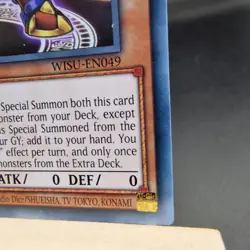 Impcantation Bookstone - Rare 1st Edition WISU-EN049 - NM - YuGiOh - Image 3
