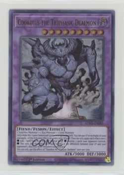 Coordius the Triphasic Dealmon (UR) 1st Ed. YuGiOh Blazing Vortex #BLVO-EN083 - Image 1