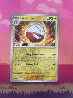 Pokemon Card Electrode Scarlet & Violet 151 Reverse Holo Rare 101/165 Near Mint - Image 1