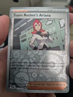 Team Rocket's Ariana #171/182 SV Destined Rivals Uncommon Pokemon 2025 TCG Card - Image 1