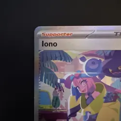 Pokemon TCG Iono Scarlet & Violet Paldean Fates Holo Card 237/091 - Image 2