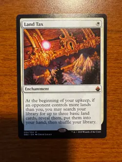 MTG 1x Land Tax White - Battlebond Legacy Magic the Gathering Card x1 NM - Image 1