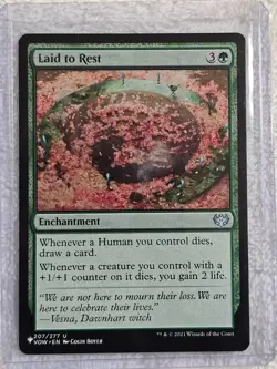 MTG Laid to Rest #207 The List - Innistrad: Crimson Vow Magic Card U NM - Image 5