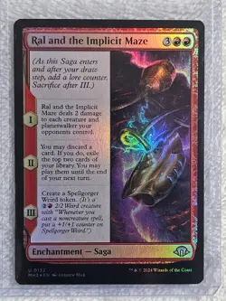 MTG Ral and the Implicit Maze FOIL - Modern Horizons 3 (MH3) #132 Card U NM - Image 4