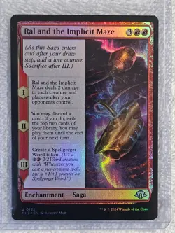 MTG Ral and the Implicit Maze FOIL - Modern Horizons 3 (MH3) #132 Card U NM - Image 5