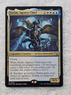 MTG Ezrim, Agency Chief #202 Murders at Karlov Manor Magic Card Rare NM - Image 2