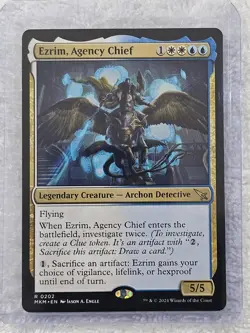 MTG Ezrim, Agency Chief #202 Murders at Karlov Manor Magic Card Rare NM - Image 4