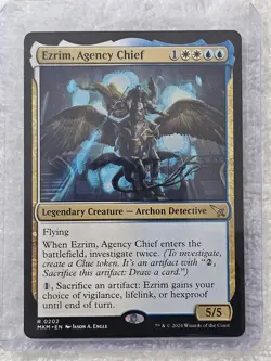 MTG Ezrim, Agency Chief #202 Murders at Karlov Manor Magic Card Rare NM - Image 5