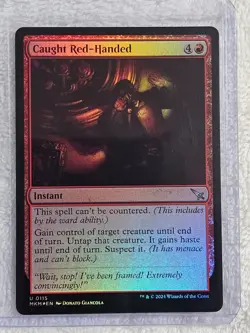 MTG Caught Red-Handed #115 Murders at Karlov Manor Magic Card U NM - Image 4