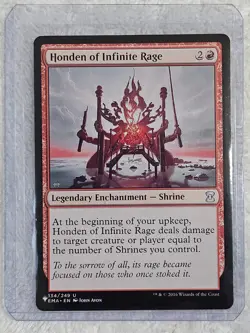 MTG Honden of Infinite Rage #134 The List Magic the Gathering Card U NM - Image 4