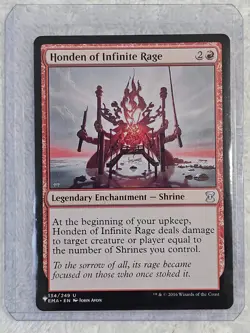MTG Honden of Infinite Rage #134 The List Magic the Gathering Card U NM - Image 5