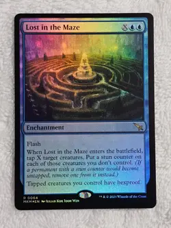 MTG Lost in the Maze FOIL #64 Murders at Karlov Manor Magic Card Rare NM - Image 2