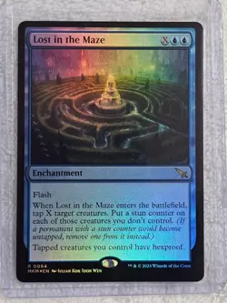 MTG Lost in the Maze FOIL #64 Murders at Karlov Manor Magic Card Rare NM - Image 4