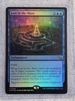 MTG Lost in the Maze FOIL #64 Murders at Karlov Manor Magic Card Rare NM - Image 5