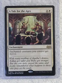 MTG A Tale for the Ages - Wilds of Eldraine (WOE) #34 Magic Card Rare NM - Image 5