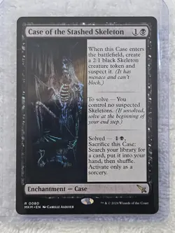 MTG Case of the Stashed Skeleton #80 Murders at Karlov Manor Card Rare NM - Image 4