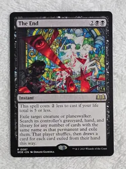 MTG The End - Wilds of Eldraine (WOE) #87 Magic Gathering Card Rare NM - Image 1