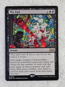 MTG The End - Wilds of Eldraine (WOE) #87 Magic Gathering Card Rare NM - Image 2
