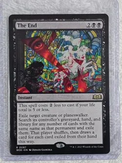 MTG The End - Wilds of Eldraine (WOE) #87 Magic Gathering Card Rare NM - Image 4