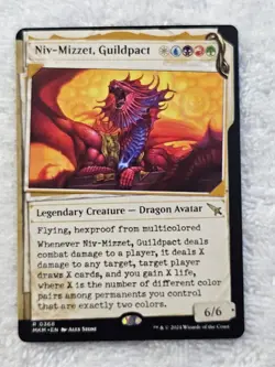 MTG Niv-Mizzet, Guildpact (Showcase) #368 Murders at Karlov Manor Card Rare NM - Image 1