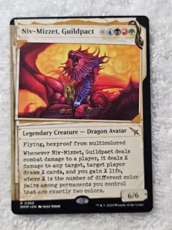 MTG Niv-Mizzet, Guildpact (Showcase) #368 Murders at Karlov Manor Card Rare NM - Image 2