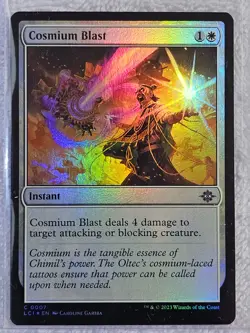 MTG Cosmium Blast FOIL #7 The Lost Caverns of Ixalan Magic Card NM - Image 5