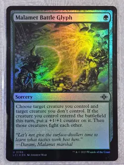 MTG Malamet Battle Glyph FOIL #198 The Lost Caverns of Ixalan Card U NM - Image 5