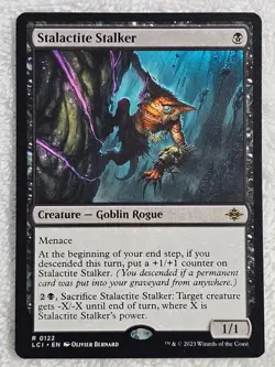 MTG Stalactite Stalker #122 The Lost Caverns of Ixalan Magic Card Rare NM - Image 1