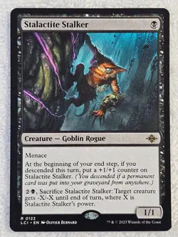 MTG Stalactite Stalker #122 The Lost Caverns of Ixalan Magic Card Rare NM - Image 2