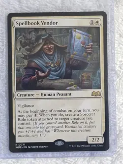 MTG Spellbook Vendor - Wilds of Eldraine (WOE) #31 Magic Card Rare NM - Image 4