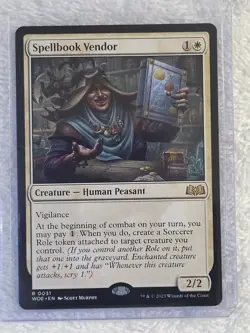 MTG Spellbook Vendor - Wilds of Eldraine (WOE) #31 Magic Card Rare NM - Image 5