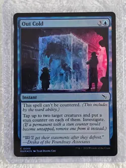 MTG Out Cold FOIL #66 Murders at Karlov Manor Magic Gathering Card NM - Image 5