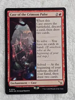 MTG Case of the Crimson Pulse #114 Murders at Karlov Manor Magic Card Rare NM - Image 1