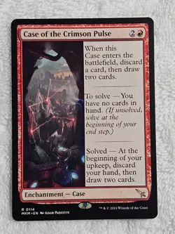 MTG Case of the Crimson Pulse #114 Murders at Karlov Manor Magic Card Rare NM - Image 2