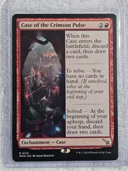 MTG Case of the Crimson Pulse #114 Murders at Karlov Manor Magic Card Rare NM - Image 5