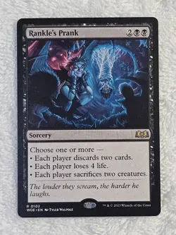 MTG Rankle's Prank - Wilds of Eldraine (WOE) #102 Magic Card Rare NM - Image 2