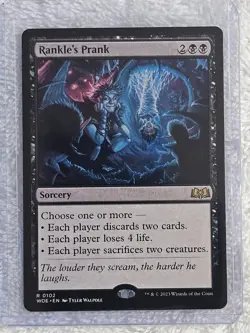 MTG Rankle's Prank - Wilds of Eldraine (WOE) #102 Magic Card Rare NM - Image 4