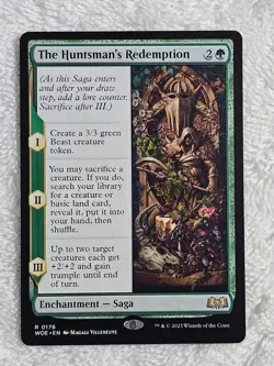 MTG The Huntsman's Redemption - Wilds of Eldraine (WOE) #176 Card Rare NM - Image 1