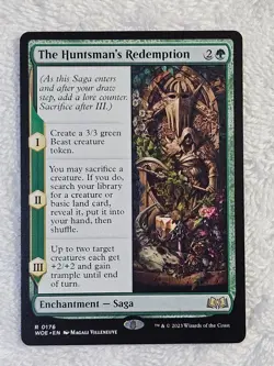 MTG The Huntsman's Redemption - Wilds of Eldraine (WOE) #176 Card Rare NM - Image 2