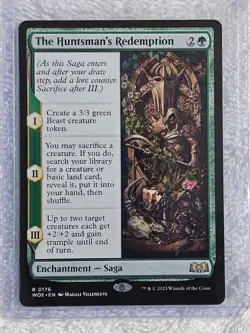 MTG The Huntsman's Redemption - Wilds of Eldraine (WOE) #176 Card Rare NM - Image 4