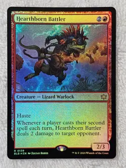 MTG Hearthborn Battler FOIL #139 Bloomburrow (BLB) Magic Card Rare NM - Image 1